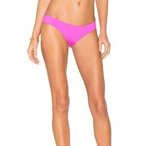 L*Space Sandy Bikini Bottom in Bright Fuchsia Pink Size Medium NWT